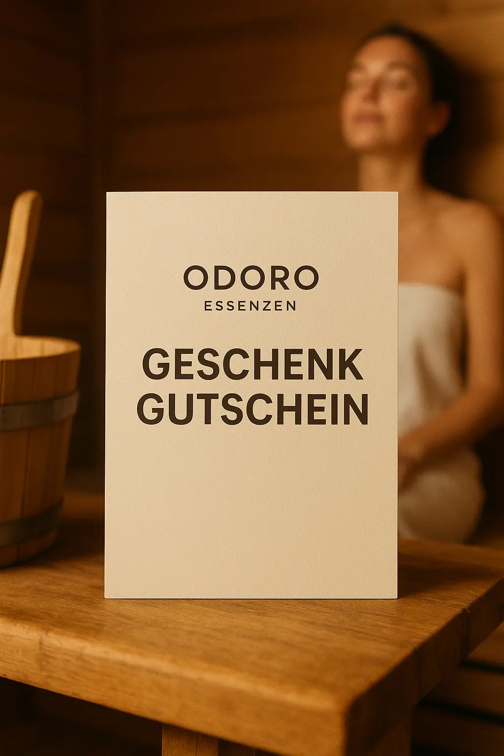 Sauna-Geschenkgutschein