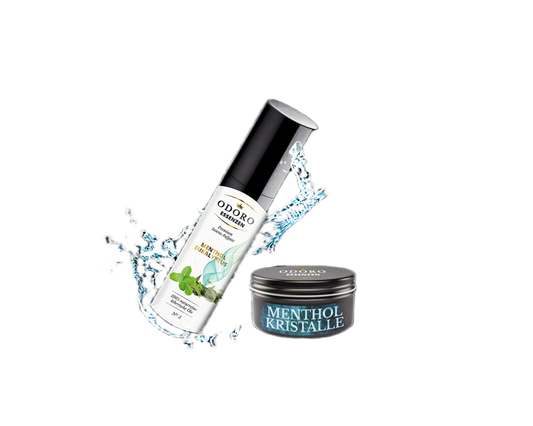 Set Menthol Aufguss und Kristalle