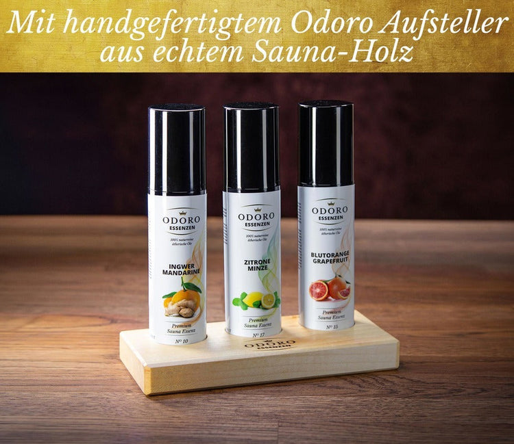 Saunaaufguss Geschenksets - die perfekte Geschenkidee für die Sauna