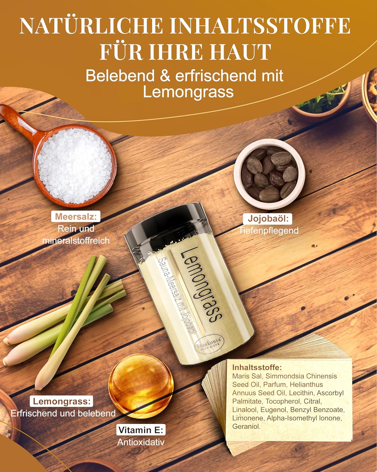 Sauna Salz Lemongrass