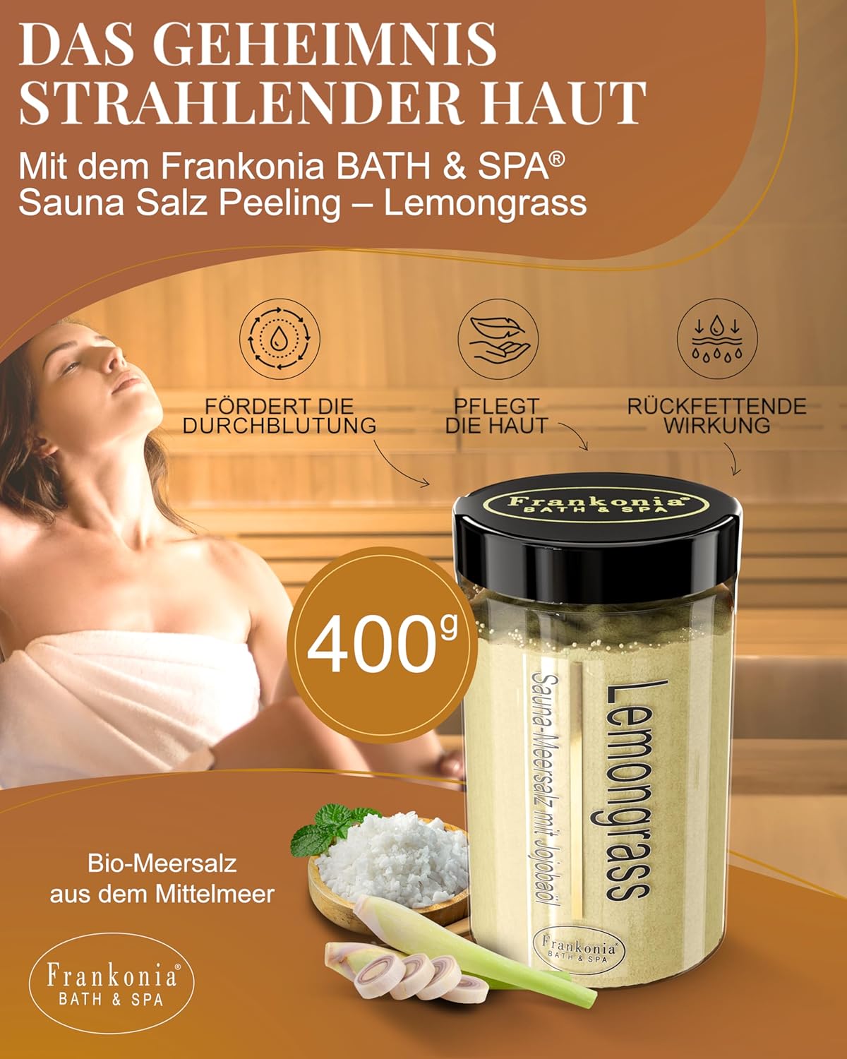 Sauna Salz Lemongrass